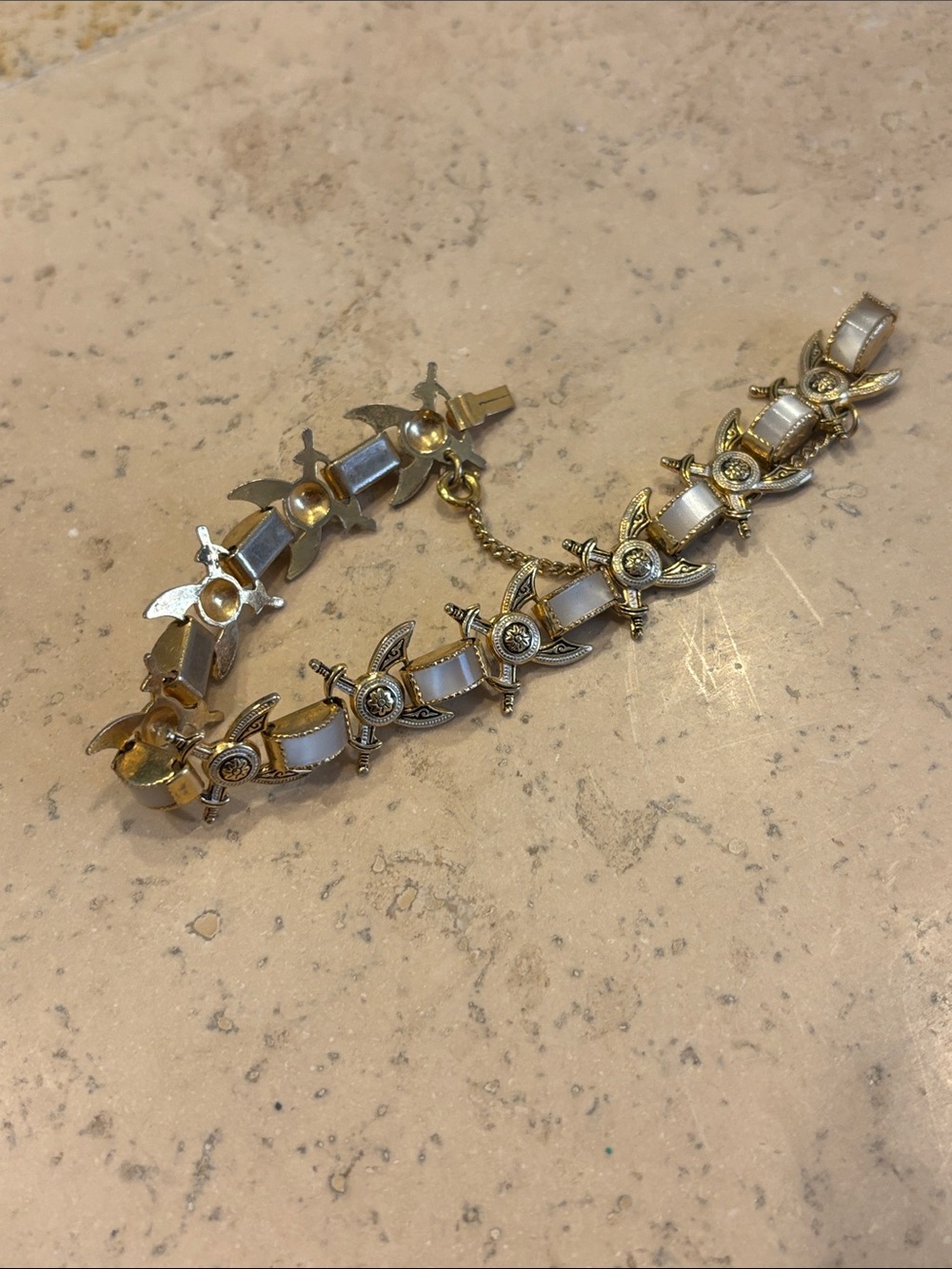 Vintage Spanish Toledo link bracelet